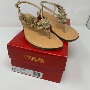 Carlos Santana (Terrah) Flower Sandals